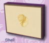 Shell Solid Note Box